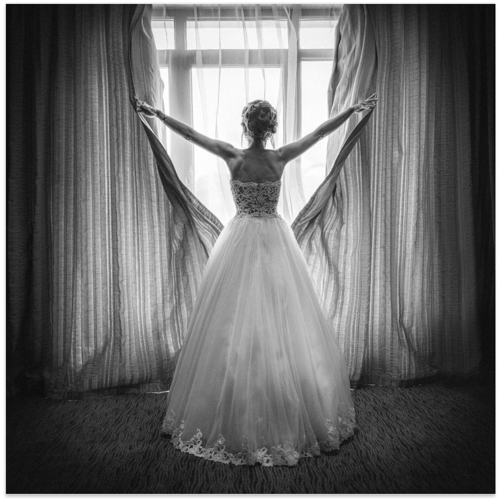 Artwork- Untitled-24X24inches-In Black Floating Frame