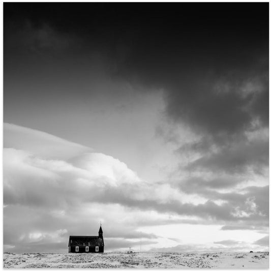 Artwork- Hope in the Wilderness-24X24inches-In Black Floating Frame