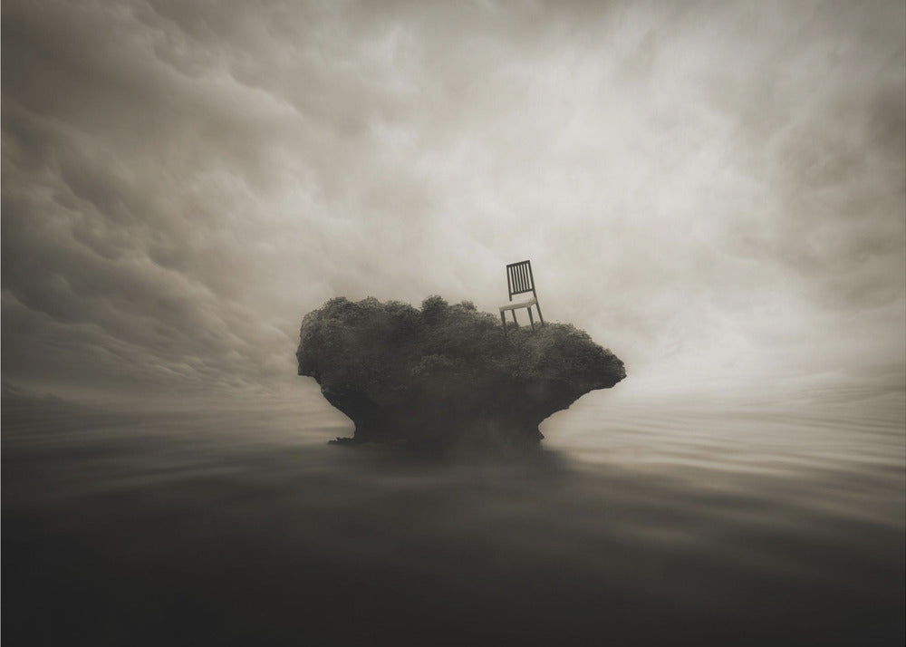 Artwork- Reserved seats without a master-20X16inches-In Black Floating Frame