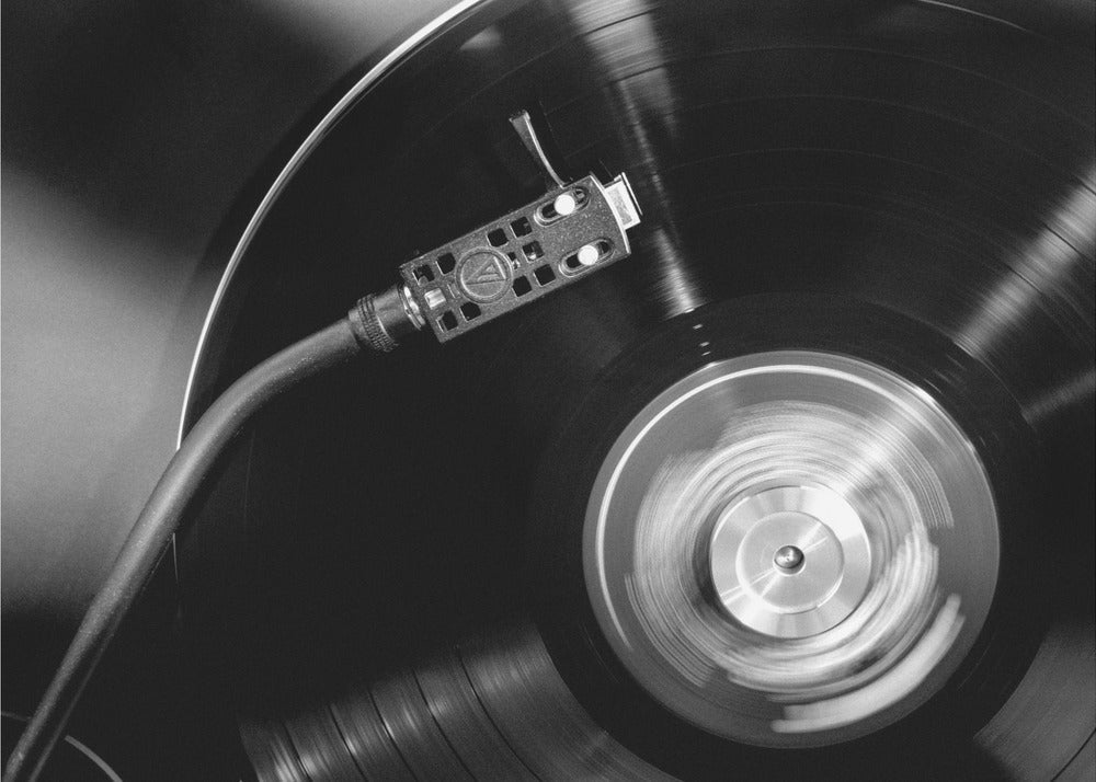 Artwork- Vinyl_003-20X16inches-In Black Floating Frame