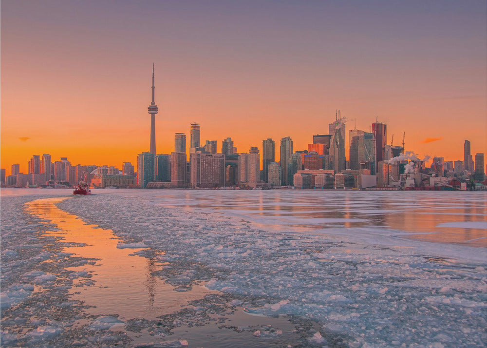 Ice Passage Wall Artwork Gallery Wrapped (Ready to Hang)