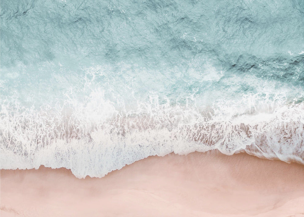 Artwork Beach Vibes III48X36inches- Unframed