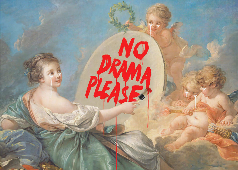 canvas prints No Drama48X36inches- Unframed