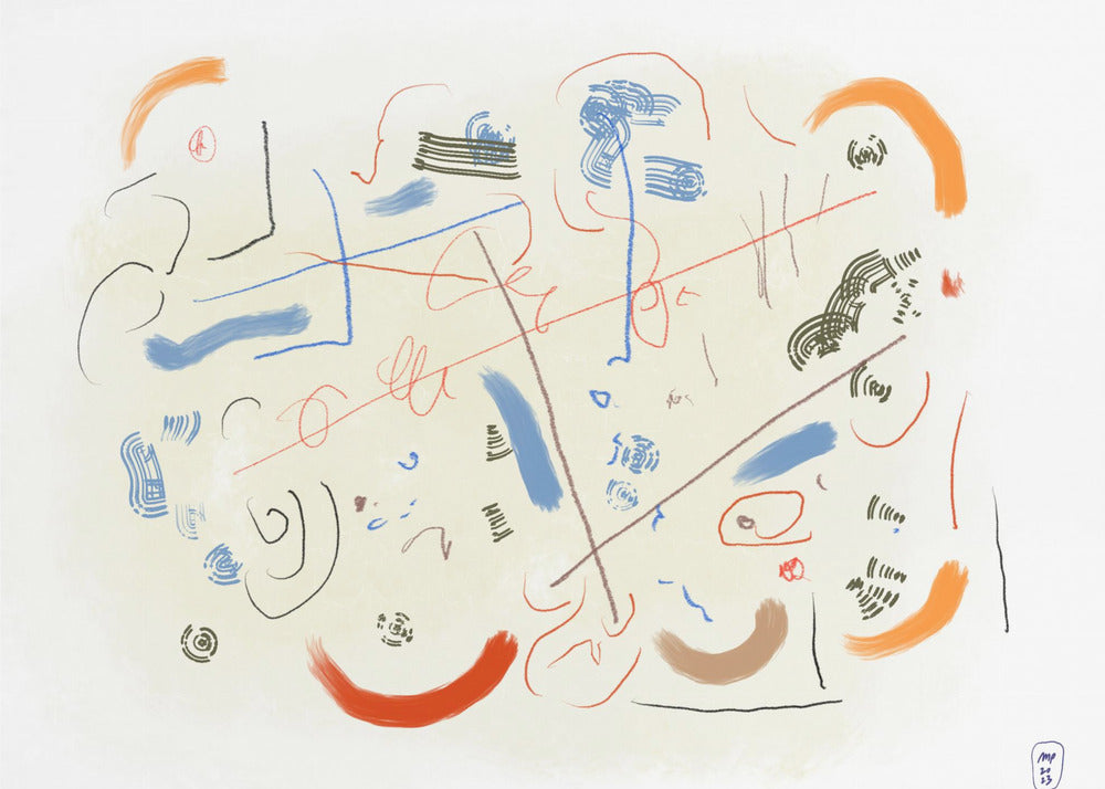 Abstract Art Canvas Print-wall-art-tang-48X36inches