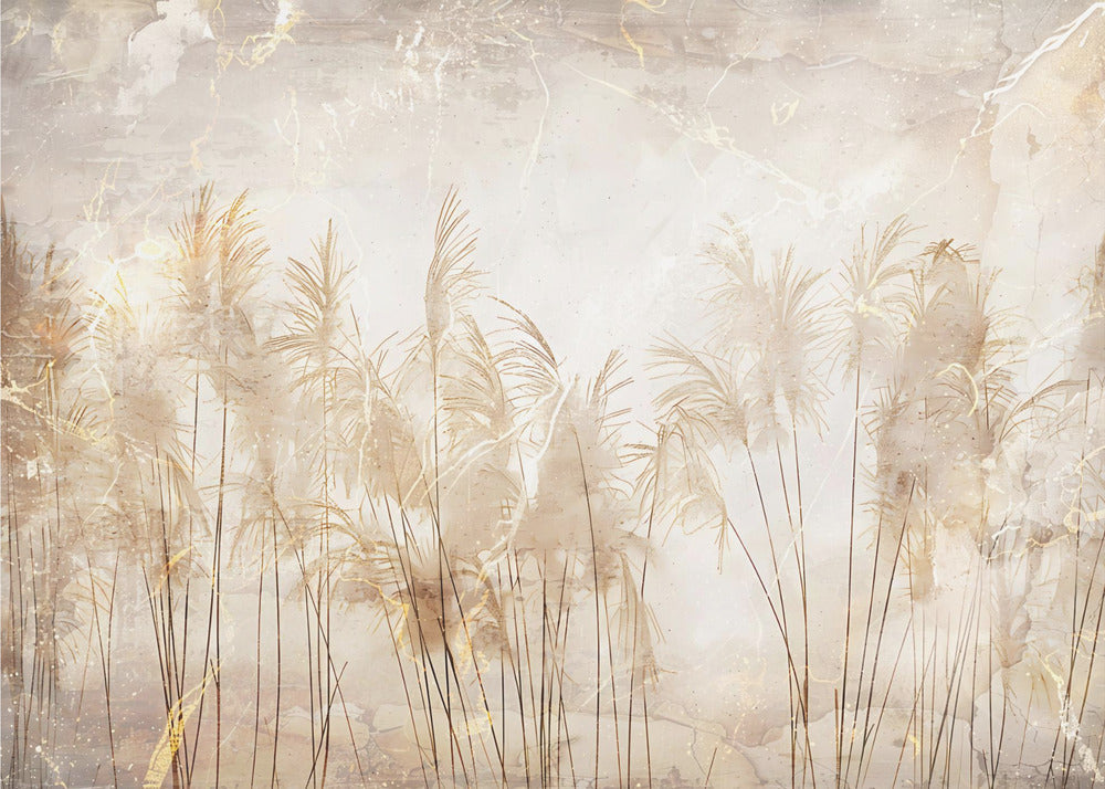 Artwork Jungle Leaves Art Illustration Wallart 4248X36inches- Unframed