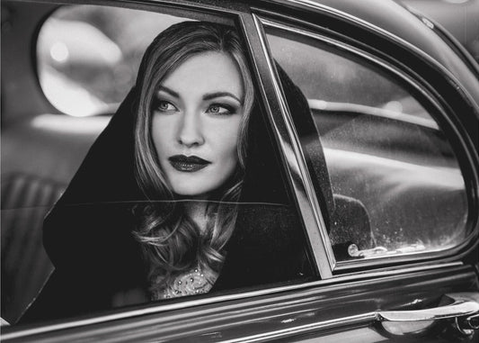 Artwork- Caught in a moment of absence...-20X16inches-In Black Floating Frame