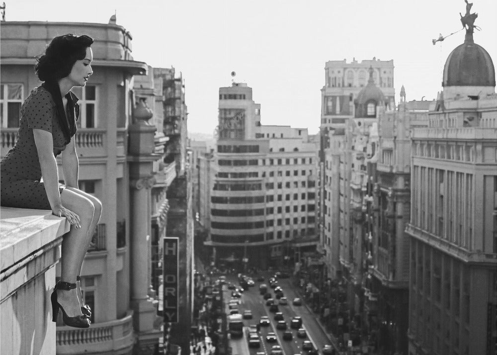 Artwork Mad Madrid48X36inches- Unframed