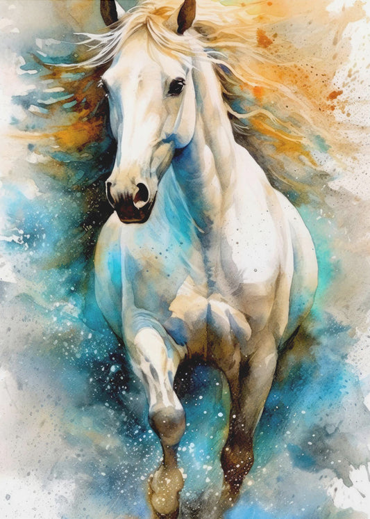 Watercolor Horse (14)