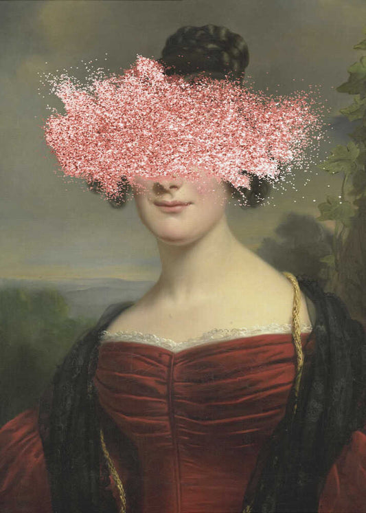 Wall art Renaissance Sparkle Splash - Altered Art