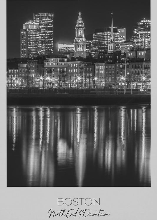 In focus: BOSTON Evening Skyline of North End