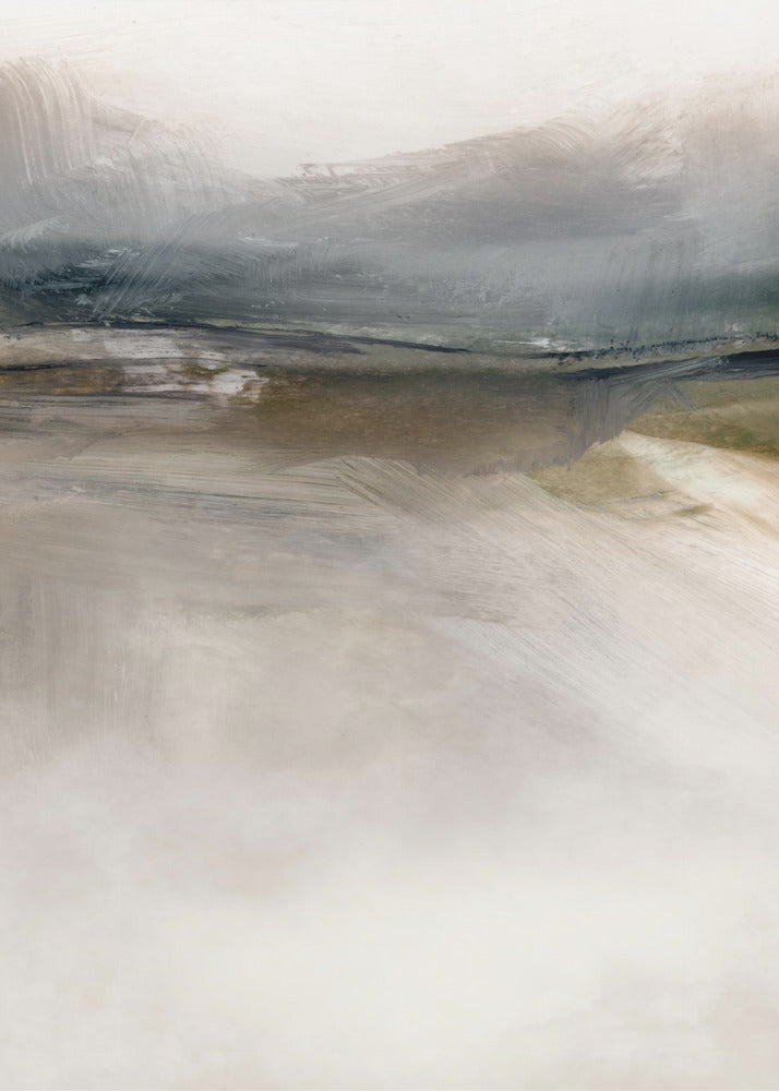 Artwork- Rural 2-16X20inches-In Black Floating Frame