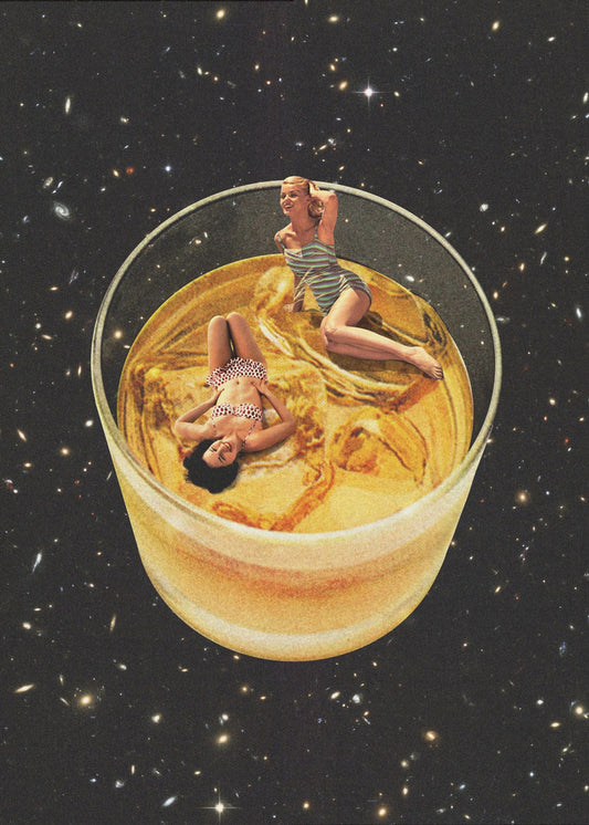 Wall art Whisky besties - On the rocks