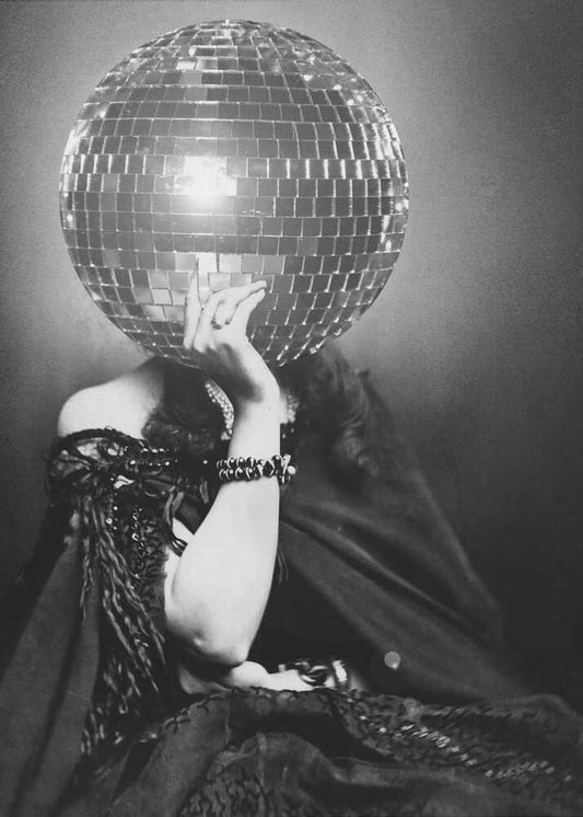 Wall art DISCO VINTAGE WOMAN