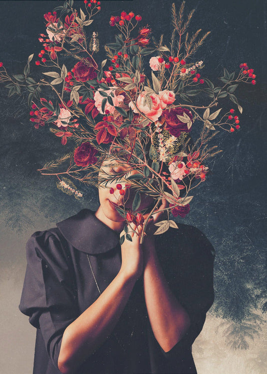 Artwork The Autumns After I Found You24X36inches- Black Frame