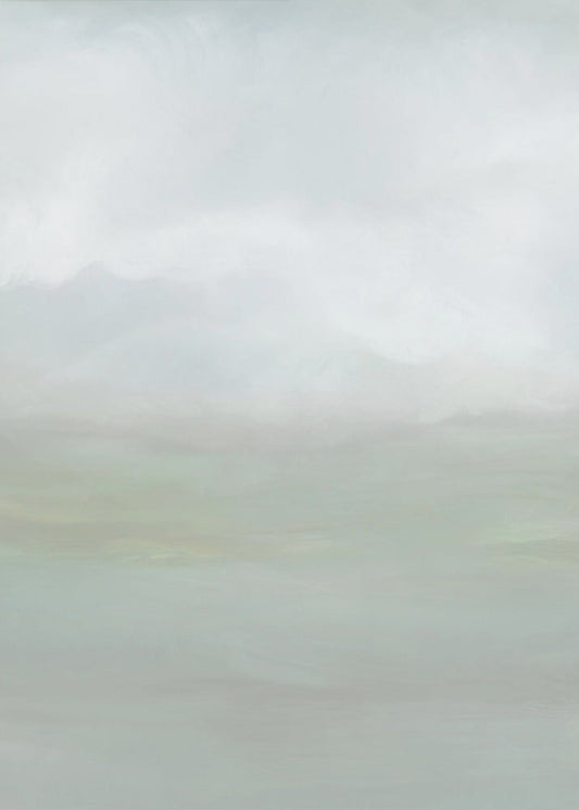 Artwork- Rough Seas Oil Panel  7-16X20inches-In Black Floating Frame