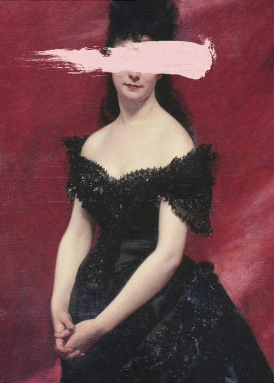 Wall art Blackdress3 Ratio2x3