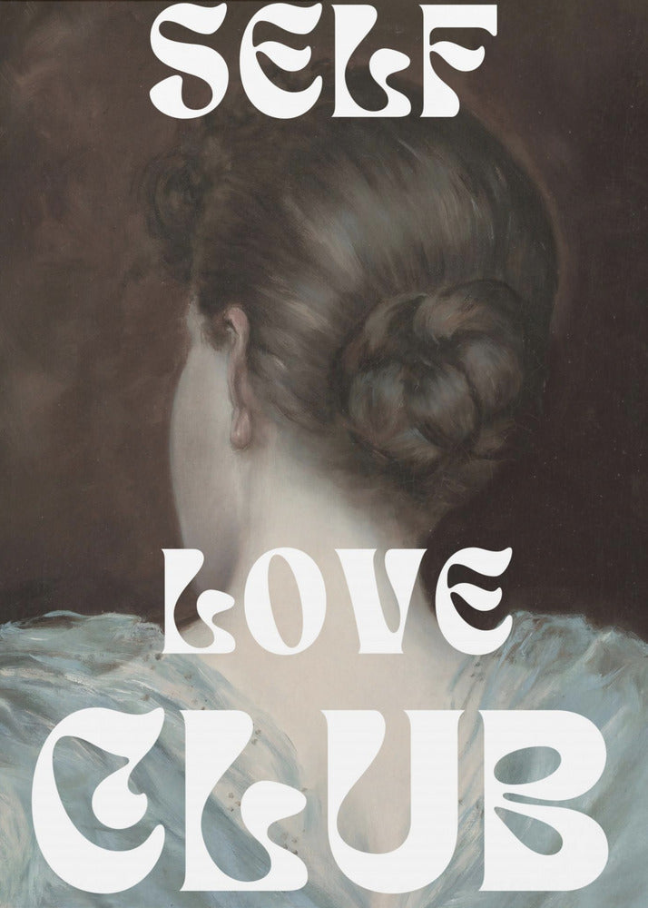 canvas prints Self Love Club No. 224X36inches- Black Frame