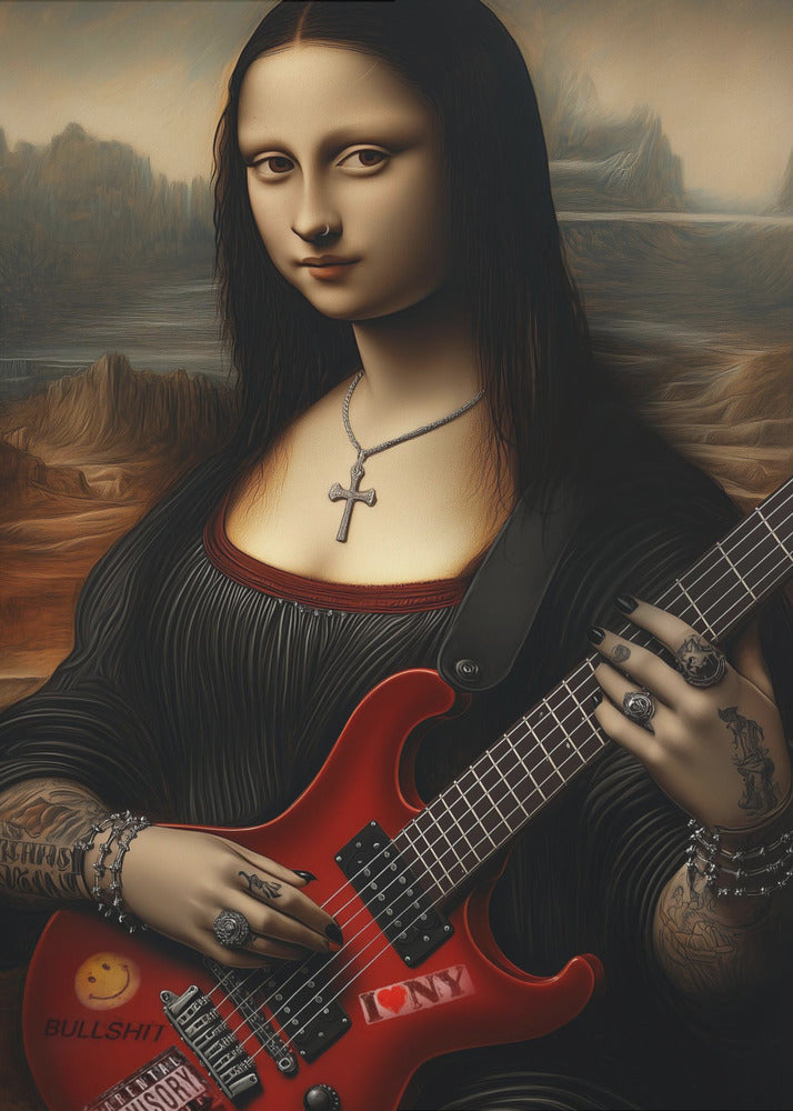 Lisa Revamped Wall Artwork In White Floating Frame