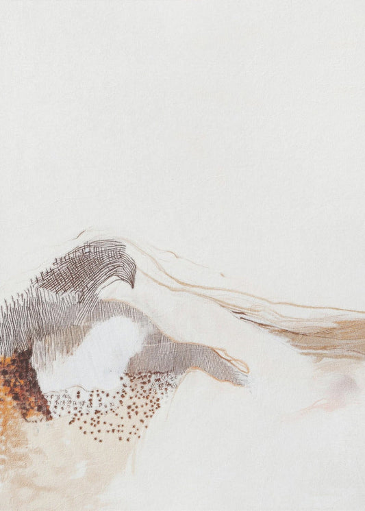 Artwork- Invisible world Iv-16X20inches-In Black Floating Frame