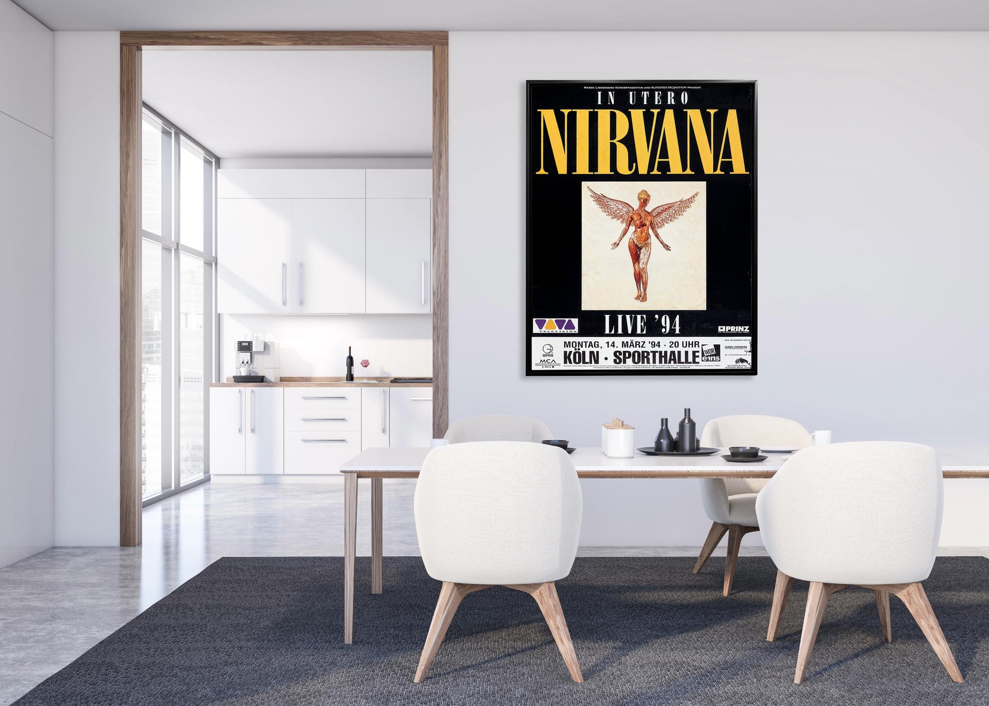 sample vintage nirvana poster