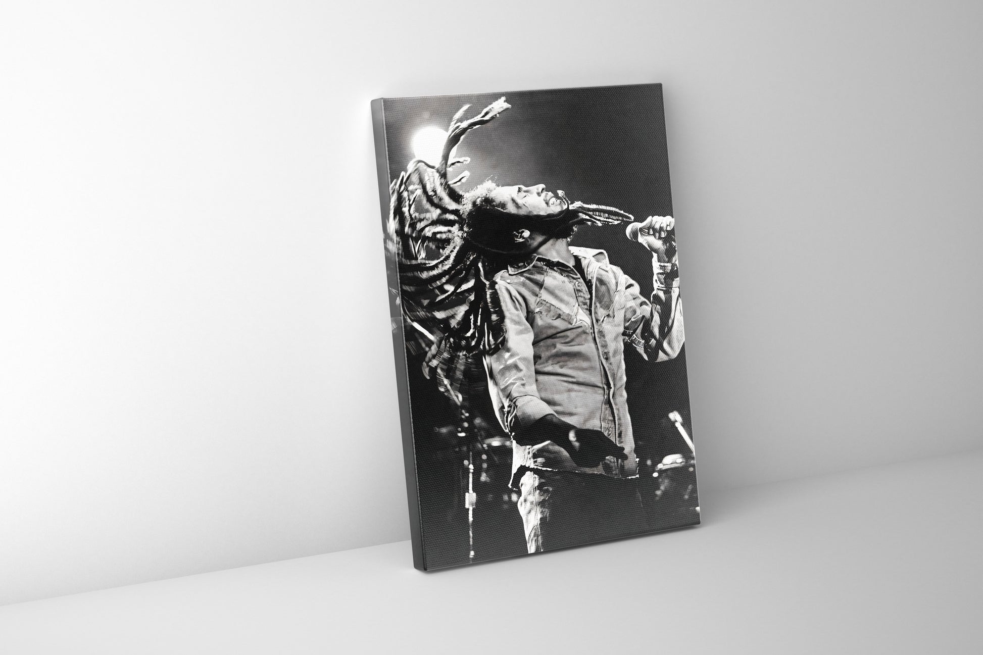 wall art bob marley in gallery wrap