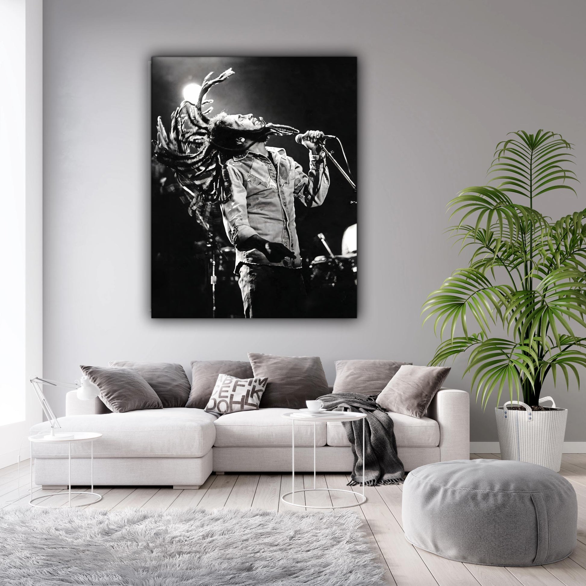 wall art bob marley in Livingroom