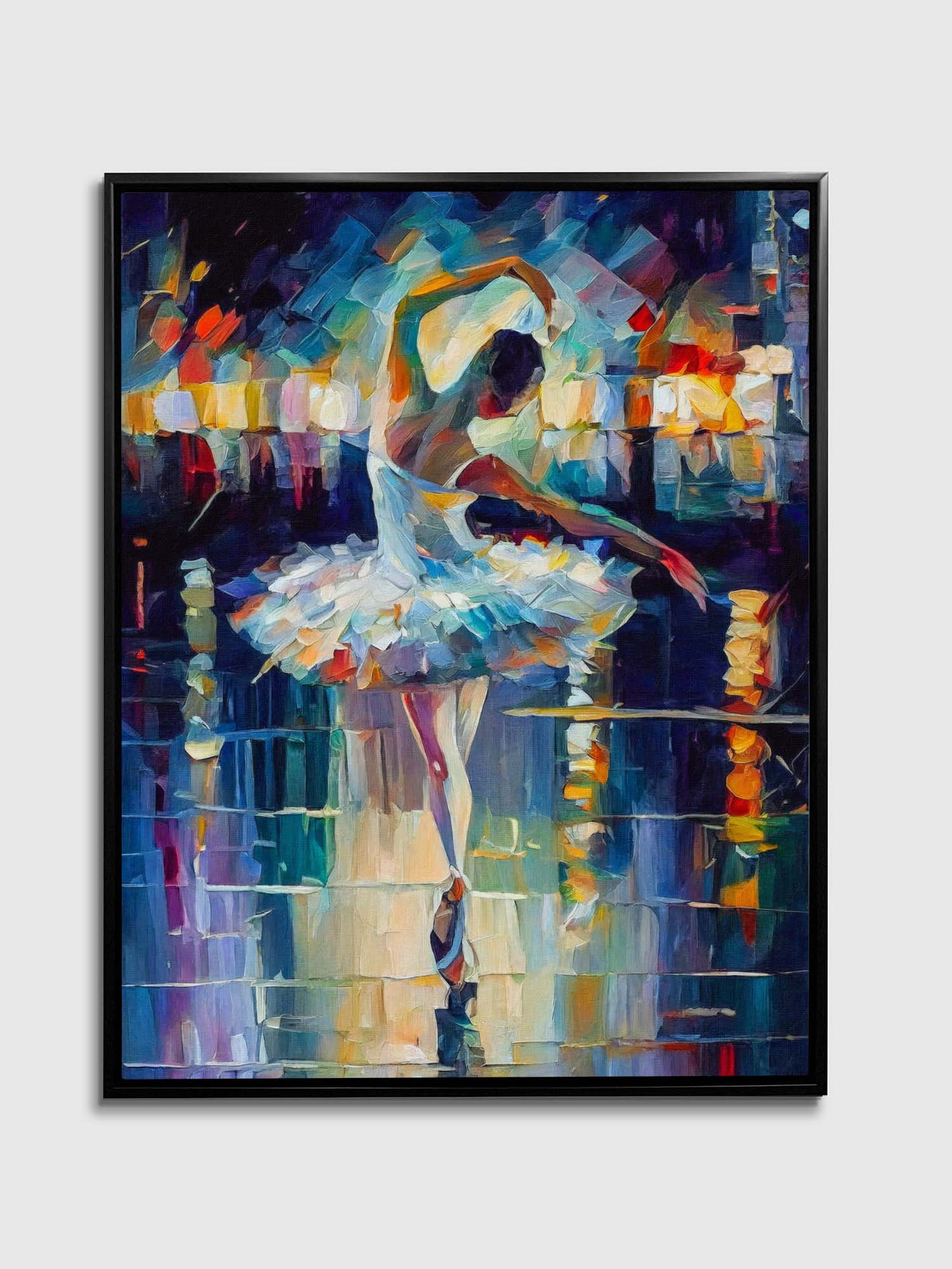 Ballet Dancer -Fine Art Canvas Print- RGB varnish