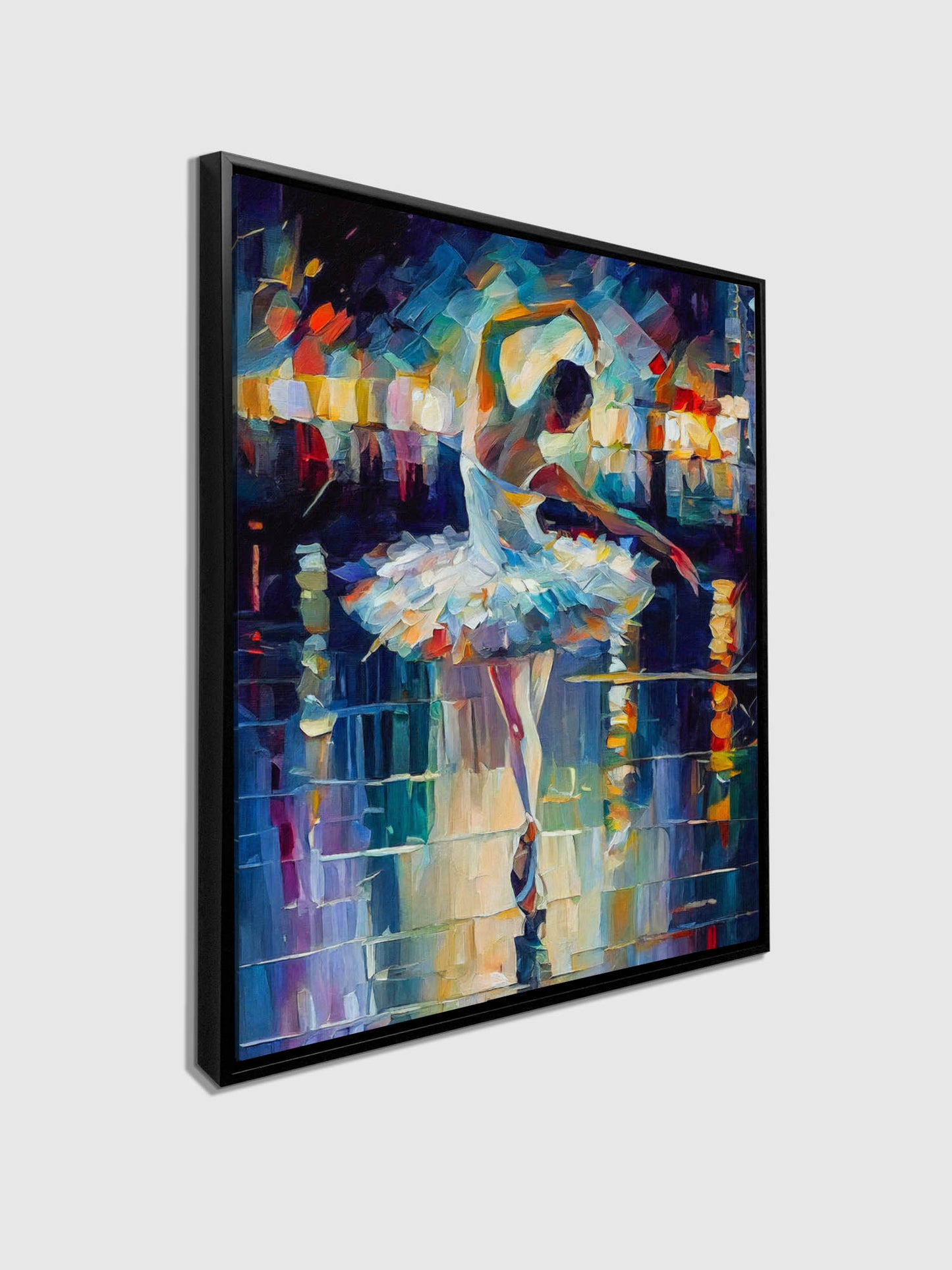 Ballet Dancer -Fine Art Canvas Print- RGB varnish