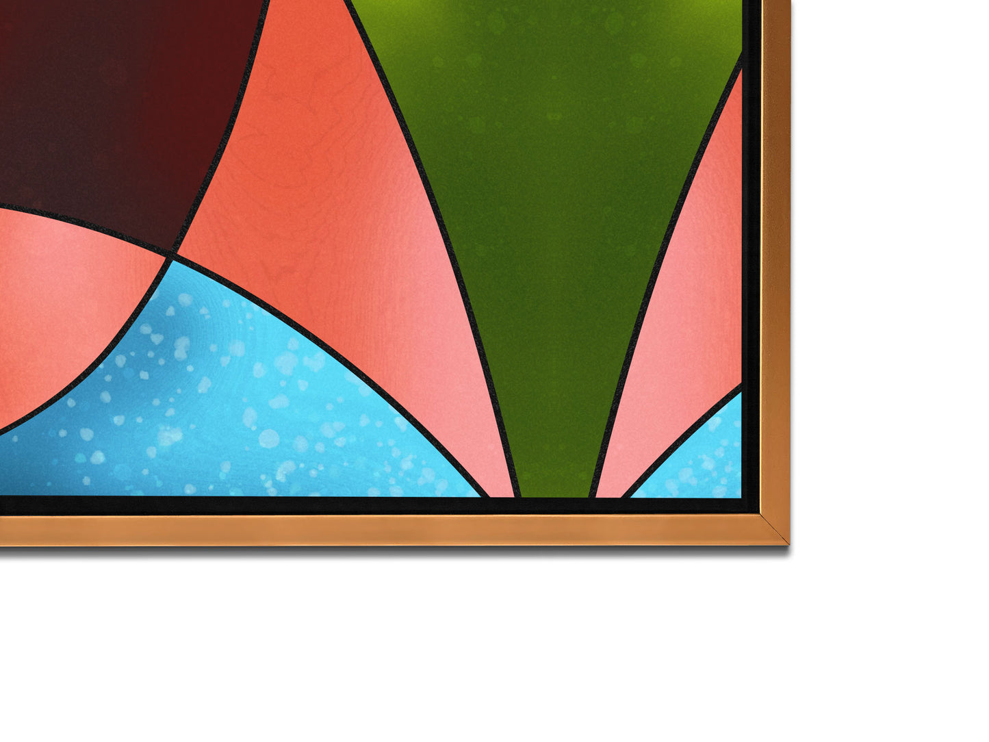 Abstract female strokes - Fine Art Canvas-Large Wall Decor-RGB varnish
