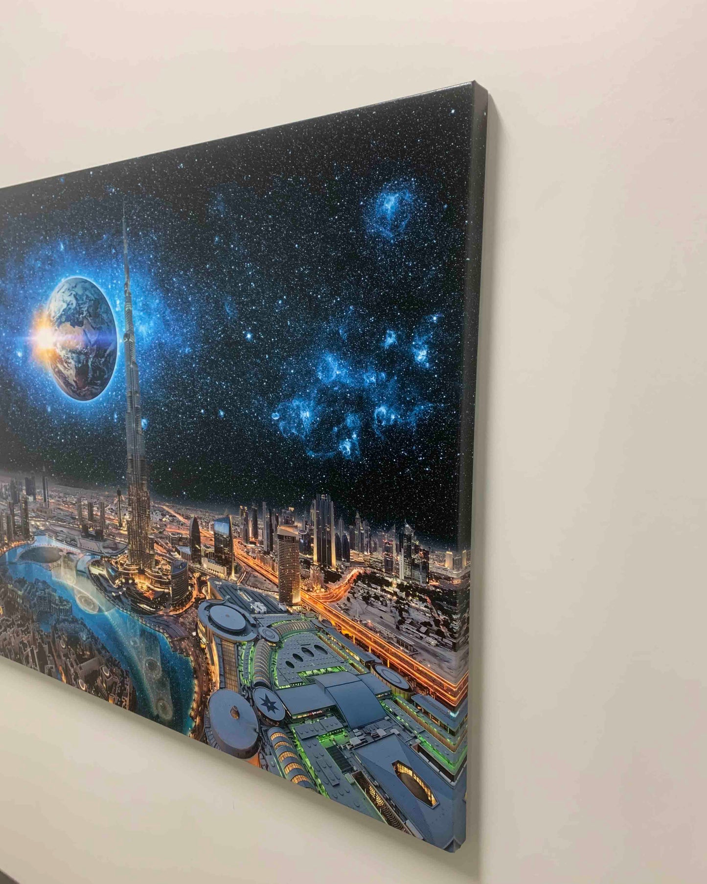 Wall Art-Dubai Concept-Canvas Print-Skyline