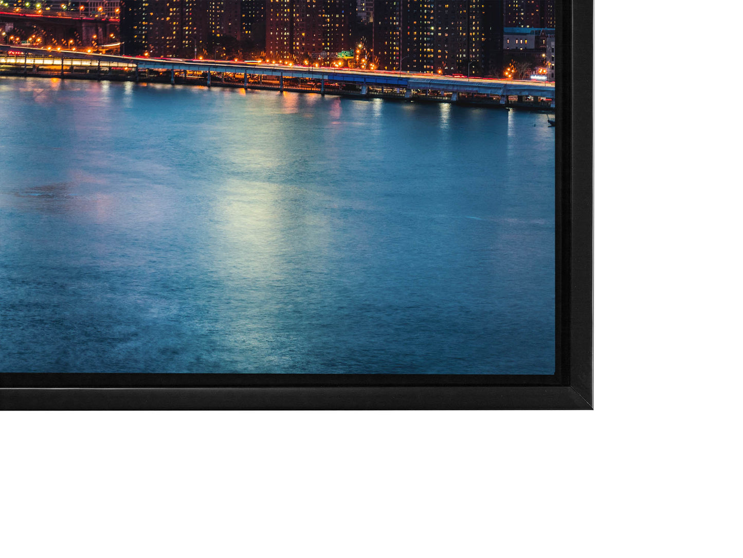 Cities Skylines-NYC Sunset Bridge-Wall Decor