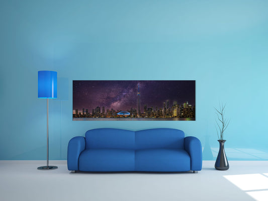 Toronto and Starry Sky -Wall decor Large Format