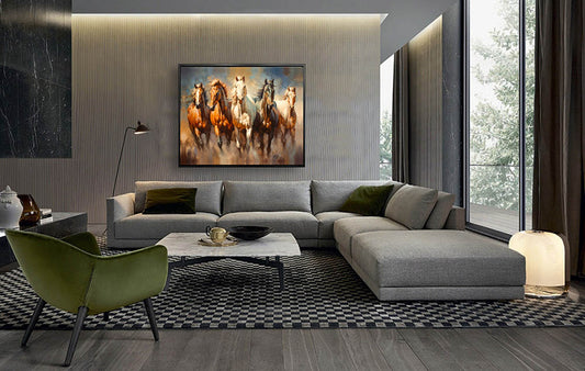 Upgrade your interiors with Majestic horse wall art