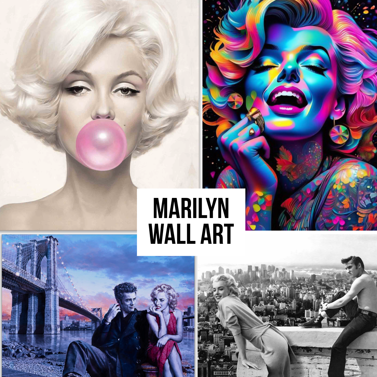 Marilyn canvases