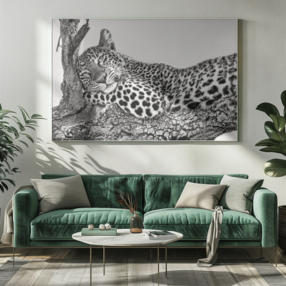  Time to rest Leopard Wall Artwork 0