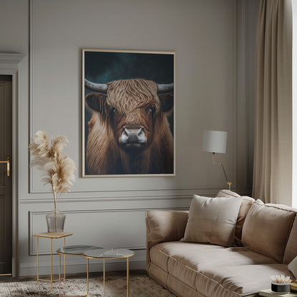  Highland Cow Wall Artwork 0