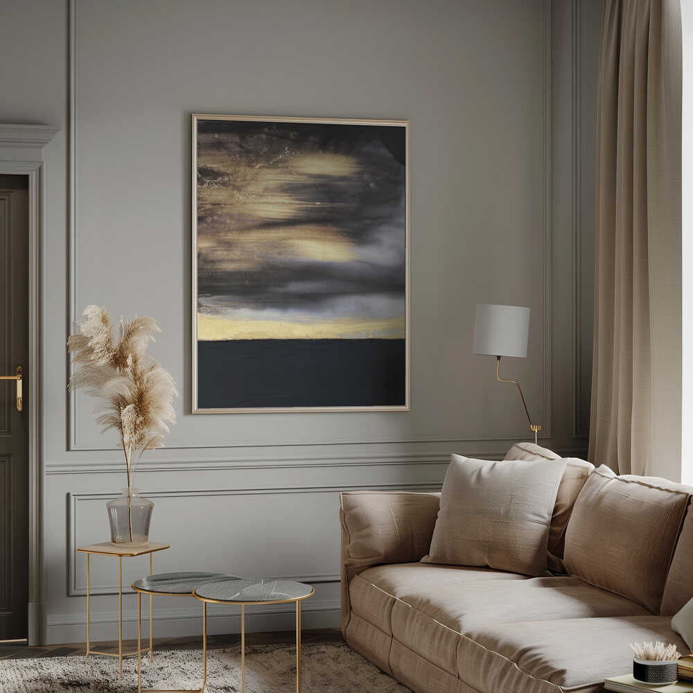 Wall art Black and Gold