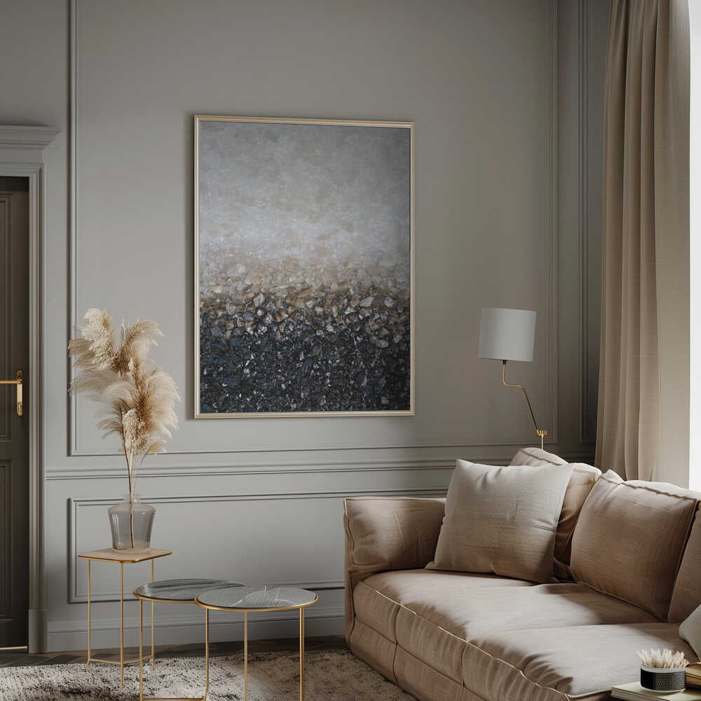 Wall art Smoky Crystal