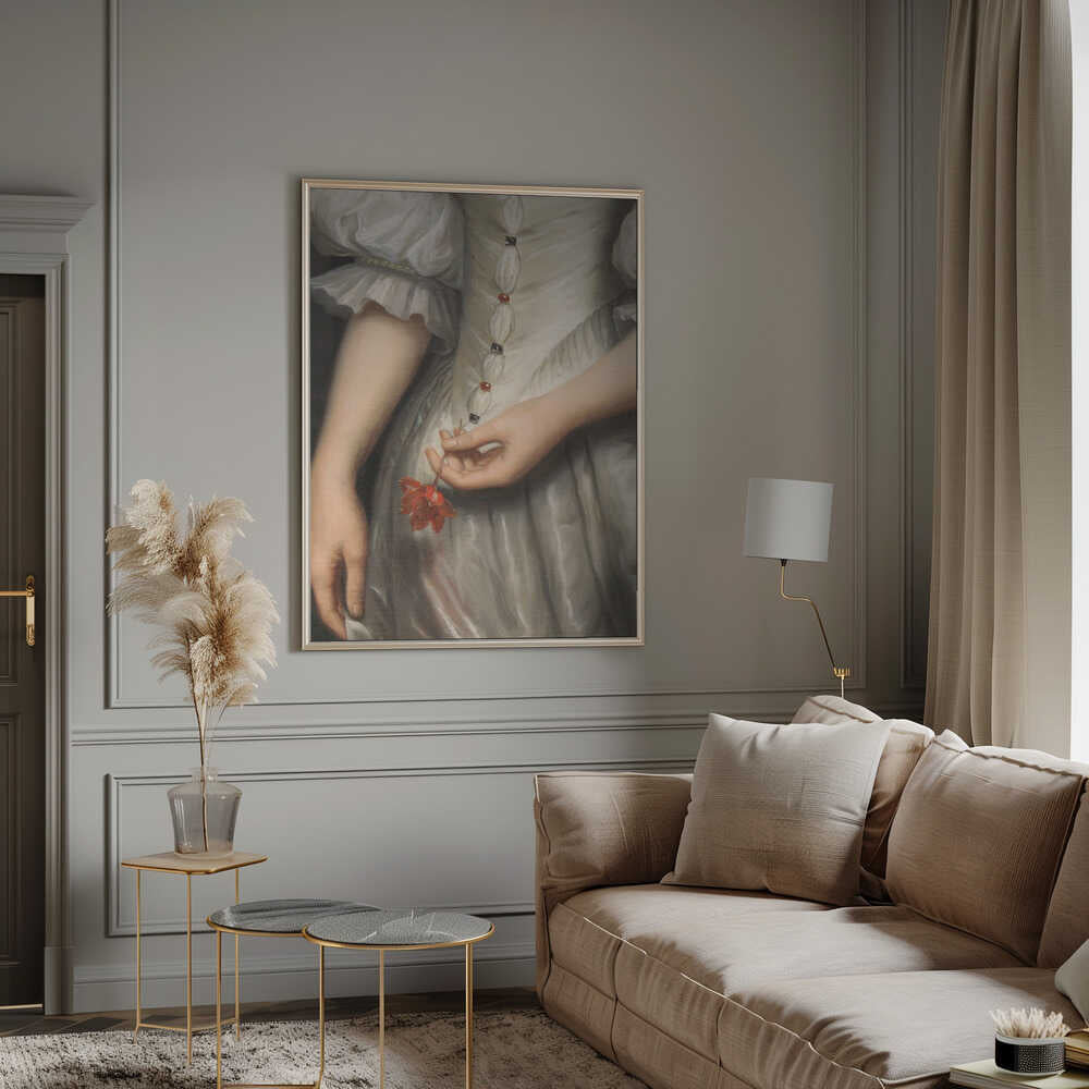 Wall art Baroque Detail Painting