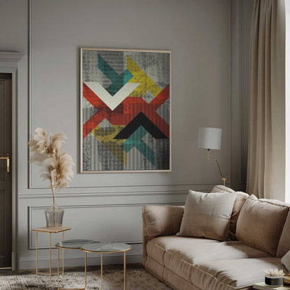 Wall art Abstract Geometric Pattern