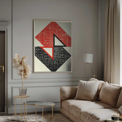 Wall art Geometric Contrast