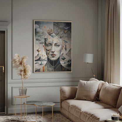 Wall art The Divided Self