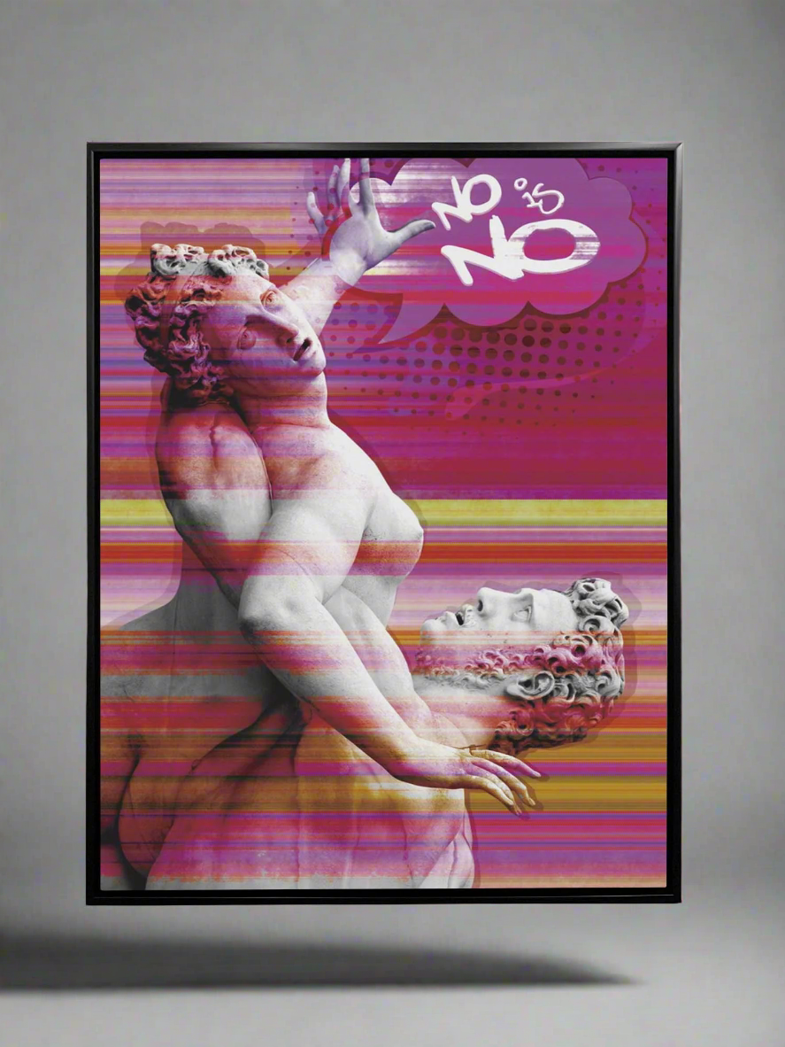 Wall art No Is No