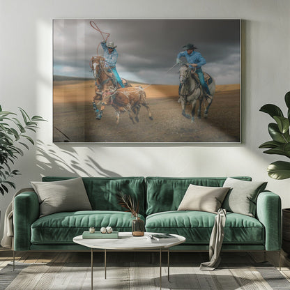  Team Roping Wall Artwork 0