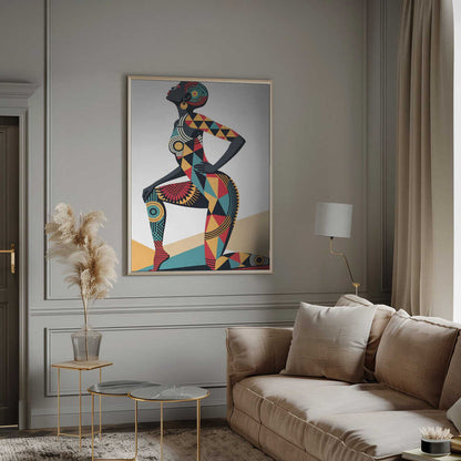 Wall art Ethnic Echoes