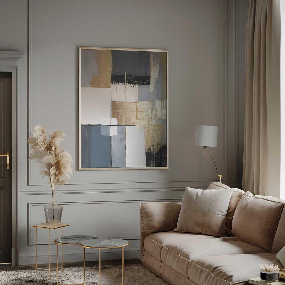 Wall art Golden Greys 2