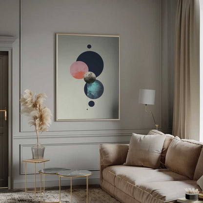 Wall art Moon Planet Equinox