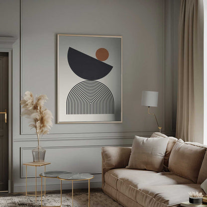 Wall art Balance and Curves