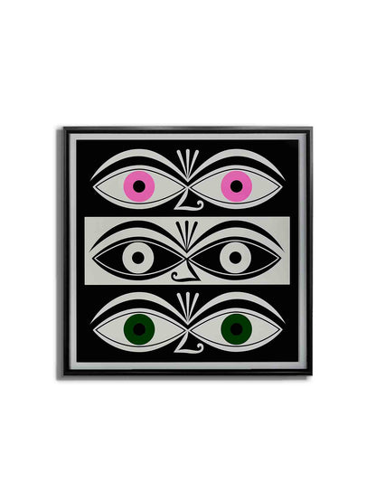 36" x 36" Fine Art Canvas Tweet-to-woo