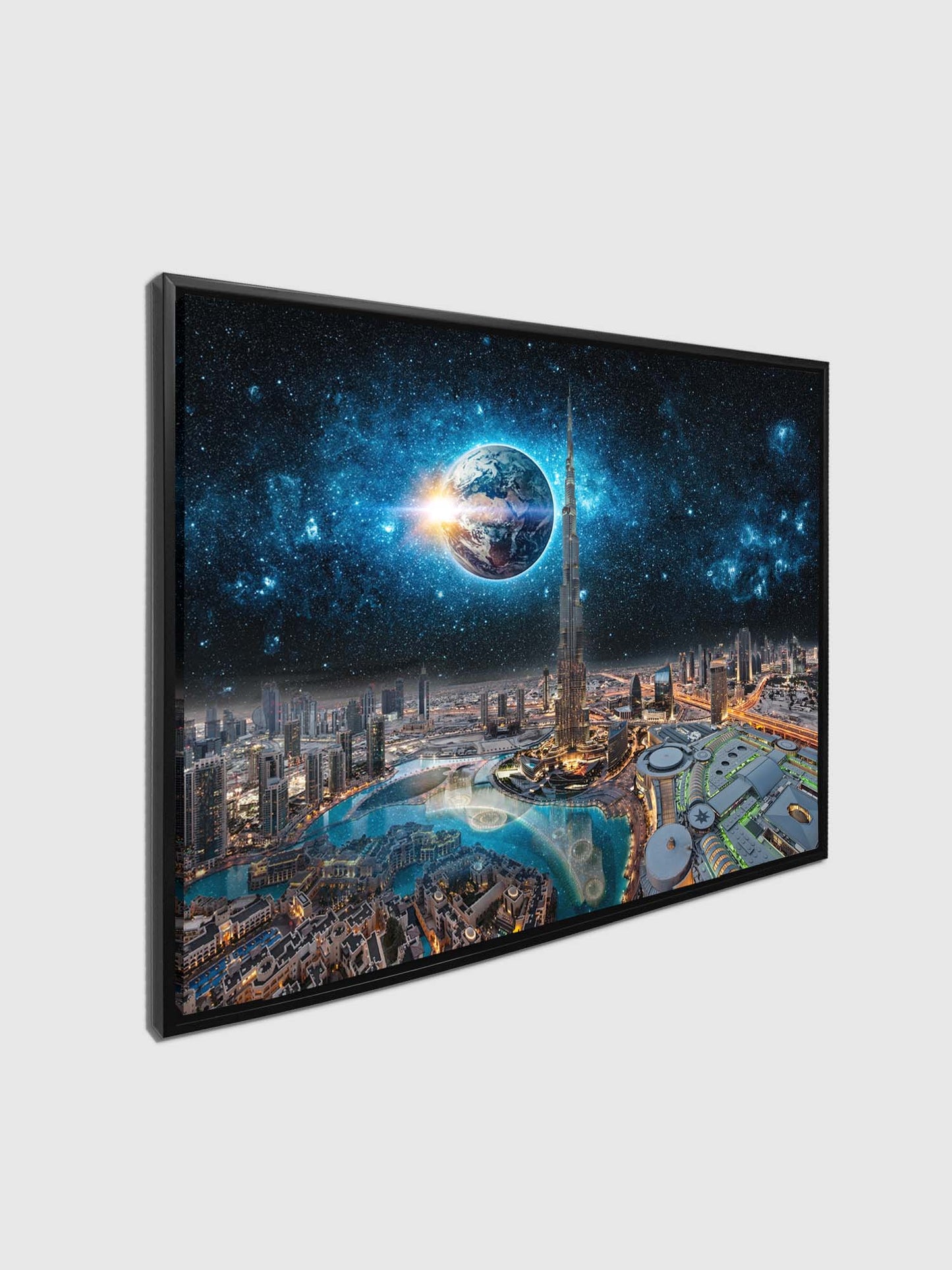 Wall Art-Dubai Concept-Canvas Print-Skyline